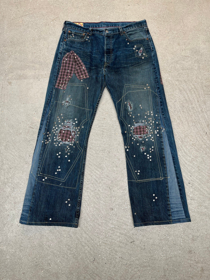 Studded Denim jeans #1 – APOC STORE