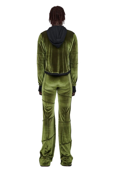 Spider Pant - Olive (Flare)