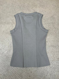 Orchid Vest Light Grey-Hannah Creak-APOC STORE