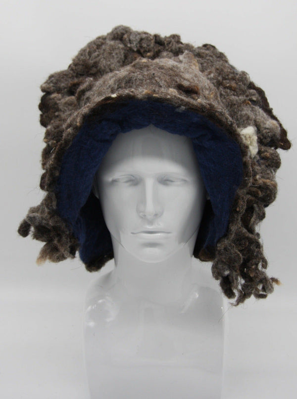 sheep's wool beehive (brown)-HURTENCE-APOC STORE