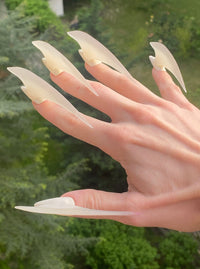 TD Claws Milk Nail Set-Texto Dallas-APOC STORE