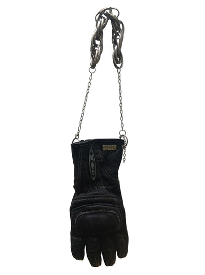 Biker glove twisted chain handle hand bag-phlegm-APOC STORE