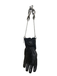 Biker glove twisted chain handle hand bag-phlegm-APOC STORE