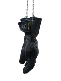 Biker glove twisted chain handle hand bag-phlegm-APOC STORE