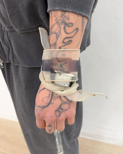 Organza Watch (Black)-EGNARTS-APOC STORE