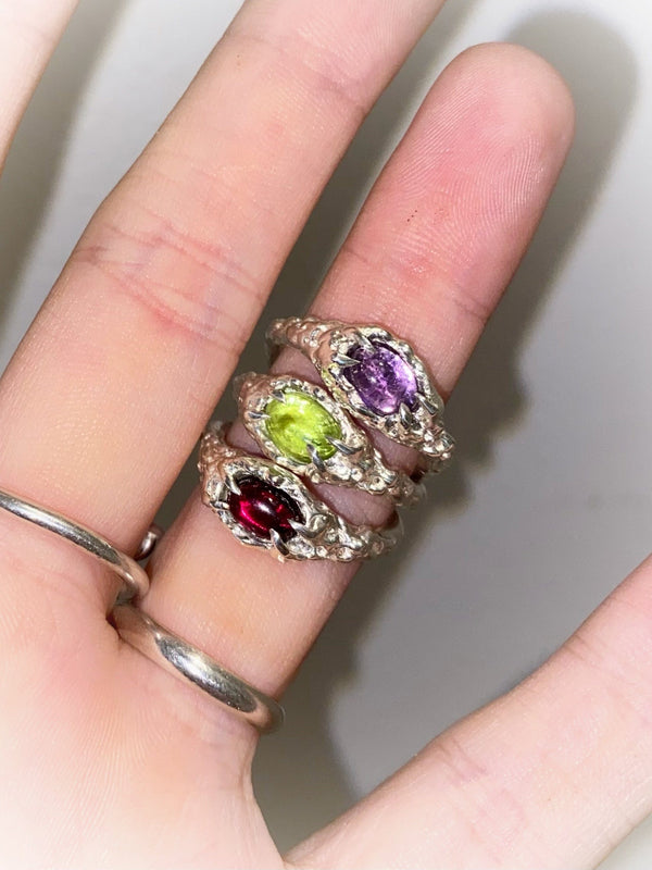 Saturn Ring in Amethyst-MGN-APOC STORE