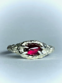 Saturn Ring in Rhodolite Garnet-MGN-APOC STORE