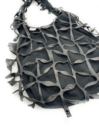 Reverse centipede bag black-Greco-APOC STORE