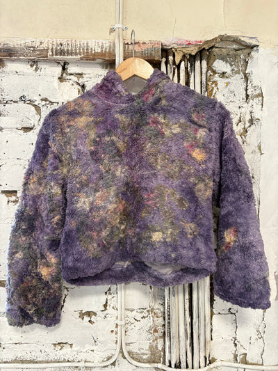 Magic Flower Hoodie Cosmic Purple Healing-EIRINN HAYHOW-APOC STORE