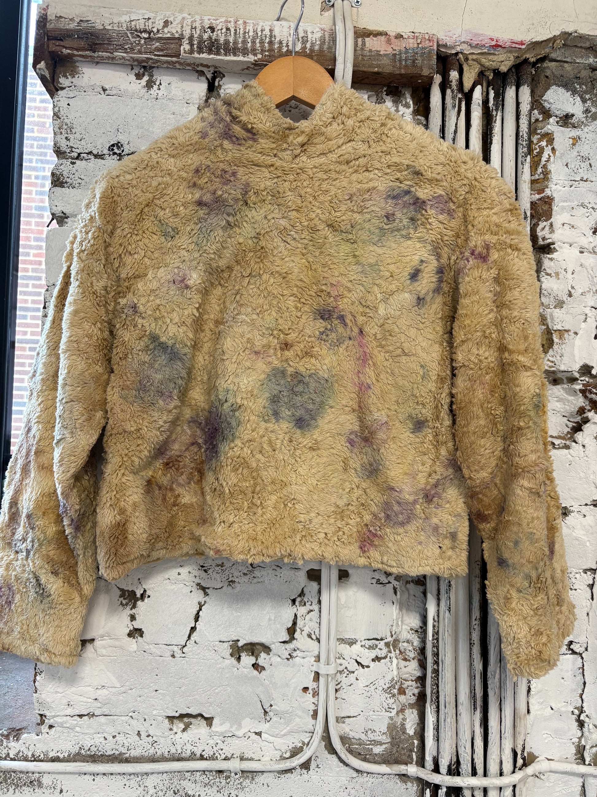 Magic Flower Hoodie Earth Dust Grounding Healing Brown-EIRINN HAYHOW-APOC STORE