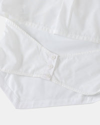 Longsleeve Necktie shirt - White-Julye Han-APOC STORE