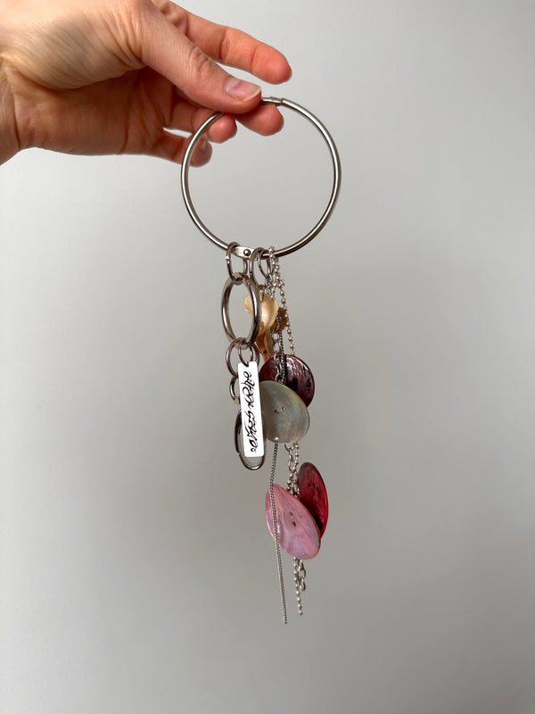 Big button keychain-Alisa Cayoo-APOC STORE