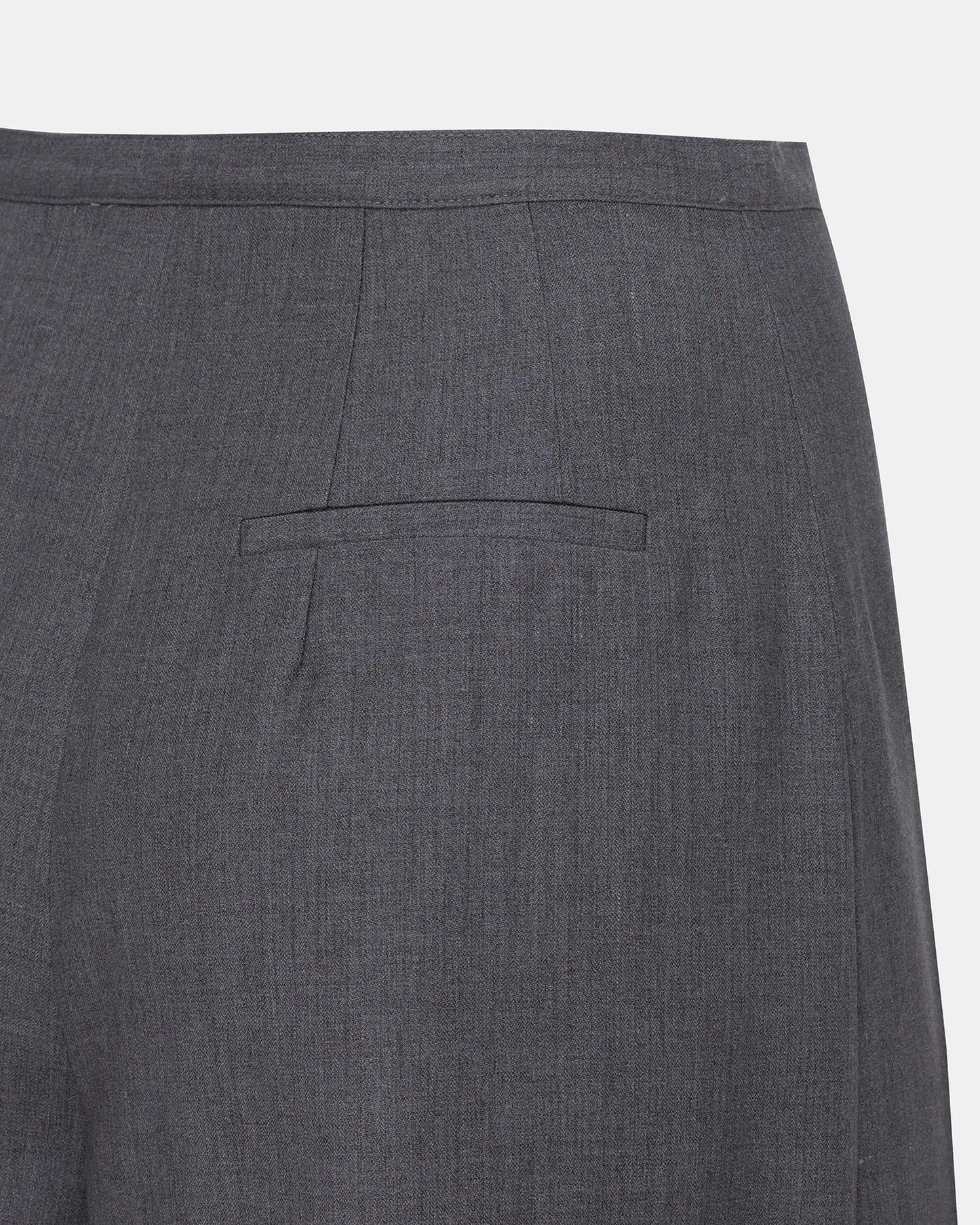 Box Pleats Skort - Gray-Julye Han-APOC STORE