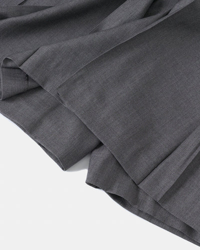 Box Pleats Skort - Gray-Julye Han-APOC STORE