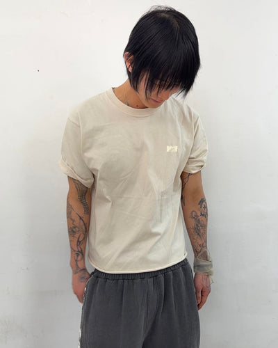 Cut off T-shirts (Natural)-EGNARTS-APOC STORE