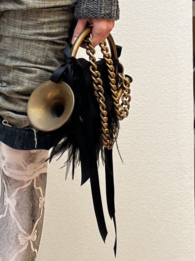 Angel of Music Little Black Purse-Polyhedron-APOC STORE