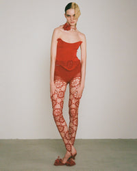 Floral Crochet Leggings-Nastyamasha-APOC STORE