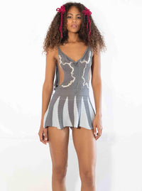 PRINCESS SEAM MINI DRESS-GRACE GUI-APOC STORE