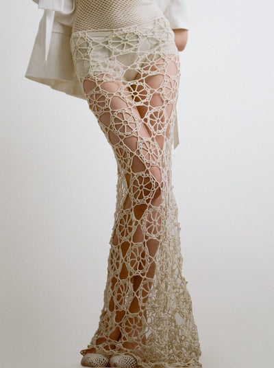Maxi Crochet Skirt-Nastyamasha-APOC STORE