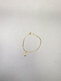 Single small gold glasses earring 1-Lou de Bètoly-APOC STORE
