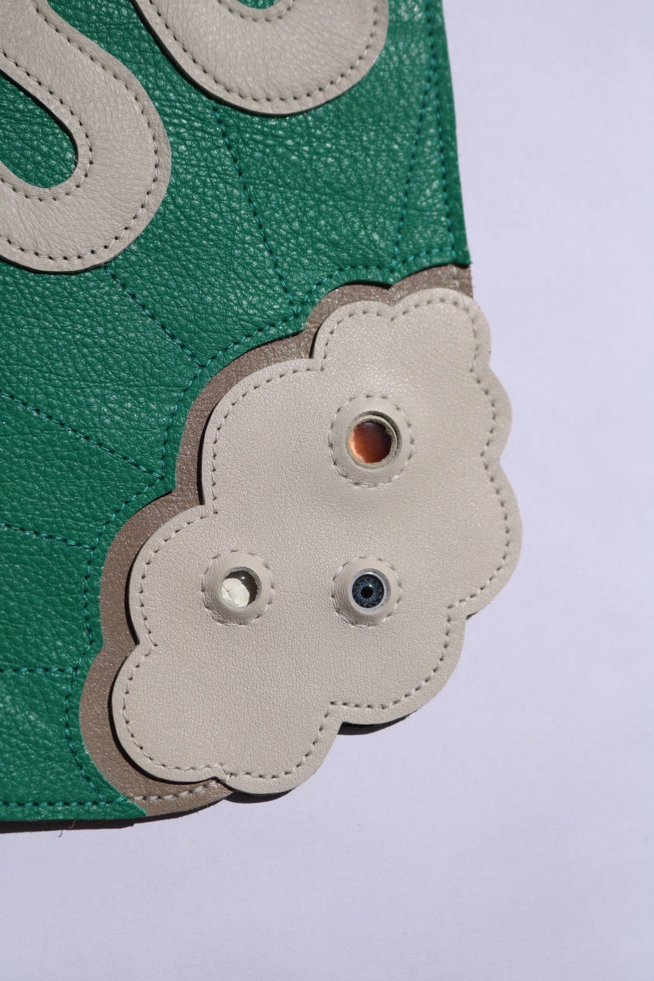 Snake bag teal-Av Grannan-APOC STORE