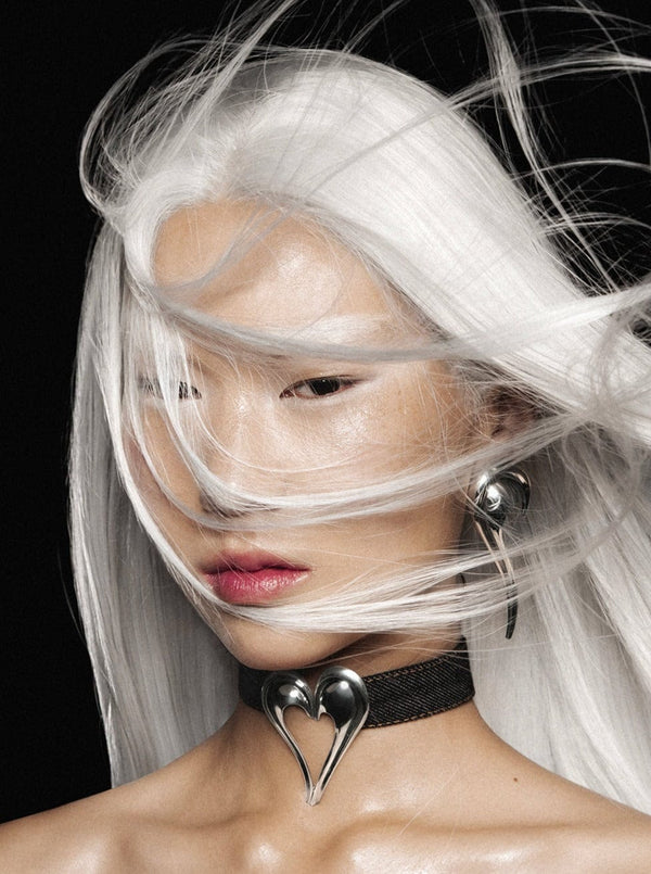 SPLIT HEART CHOKER-Mōule Jewelry-APOC STORE