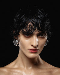 LARGE SERPENT HOOPS-Mōule Jewelry-APOC STORE