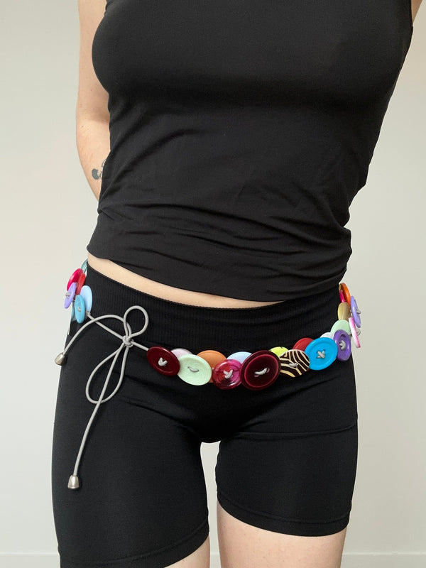 Button belt multicolour-Alisa Cayoo-APOC STORE