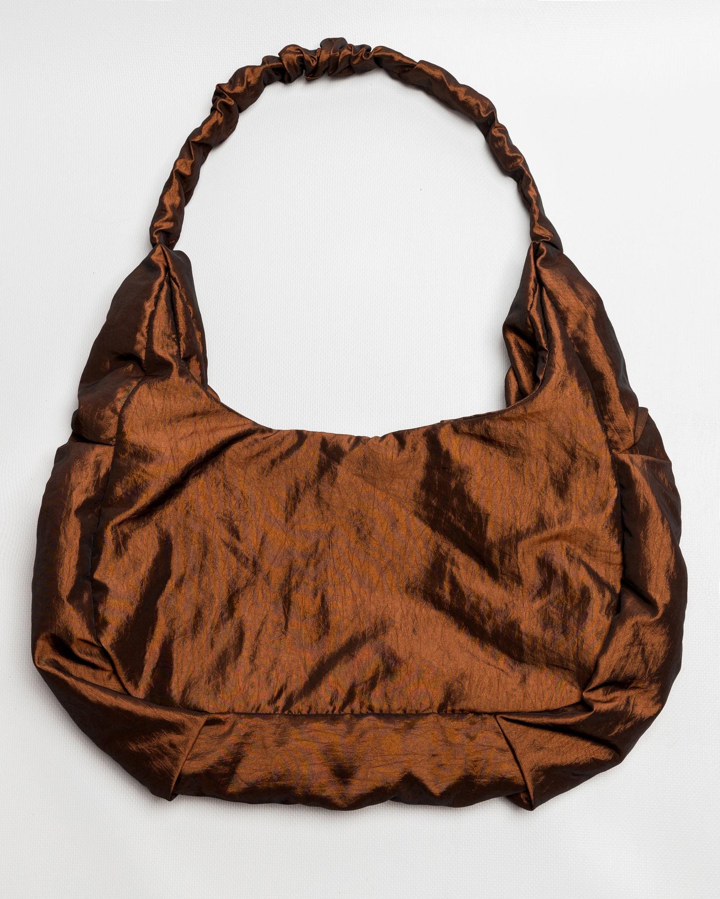 Brown Smocking Bag-Nensi Avetisian-APOC STORE