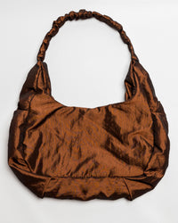 Brown Smocking Bag-Nensi Avetisian-APOC STORE