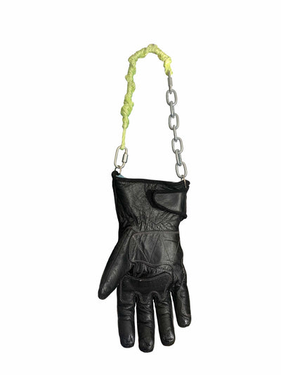 BIKER GLOVE NEON CHAIN HANDLE HAND BAG-phlegm-APOC STORE