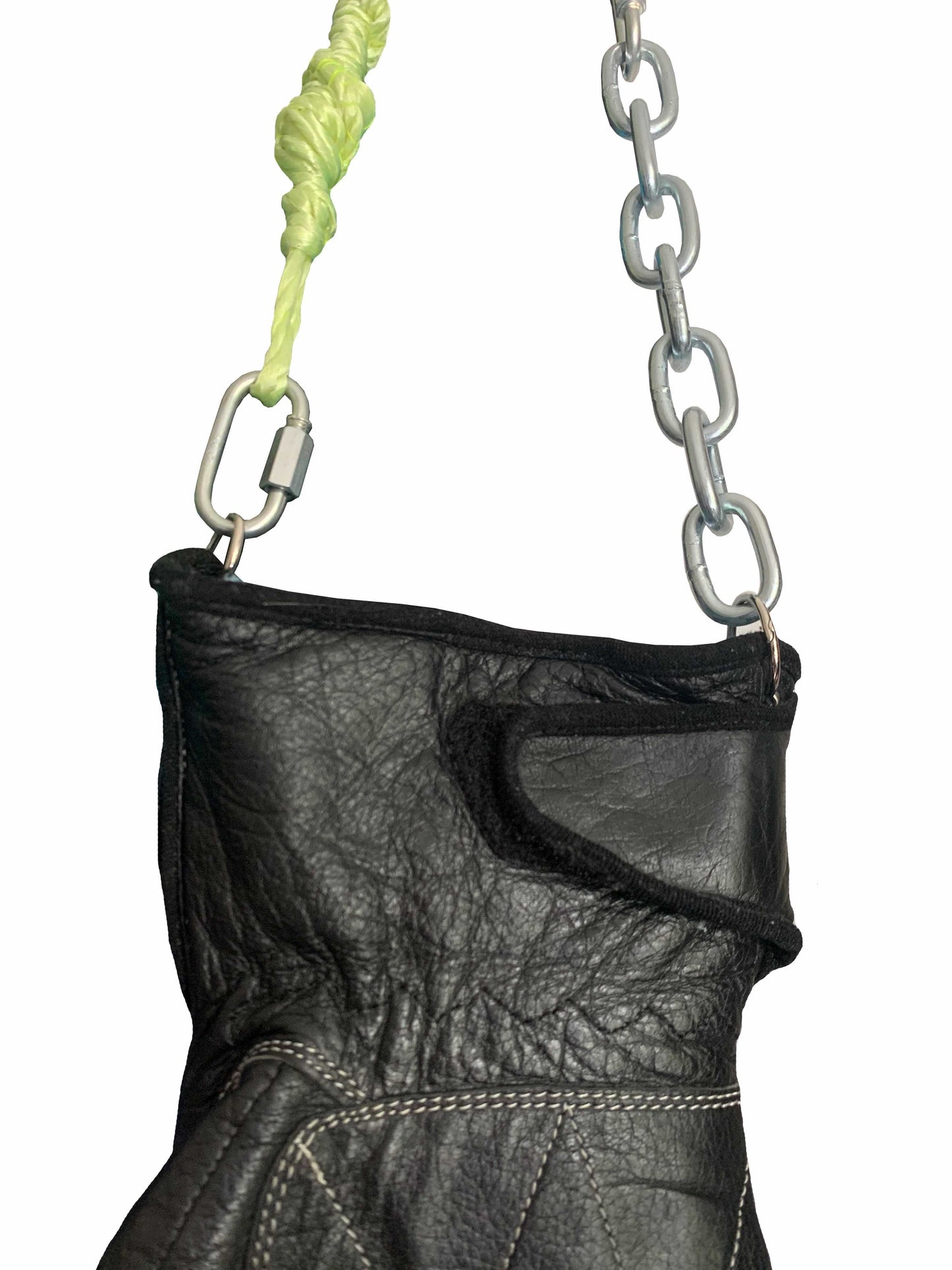 BIKER GLOVE NEON CHAIN HANDLE HAND BAG-phlegm-APOC STORE