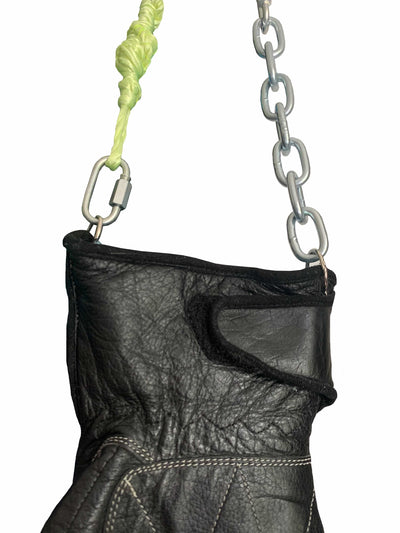BIKER GLOVE NEON CHAIN HANDLE HAND BAG-phlegm-APOC STORE