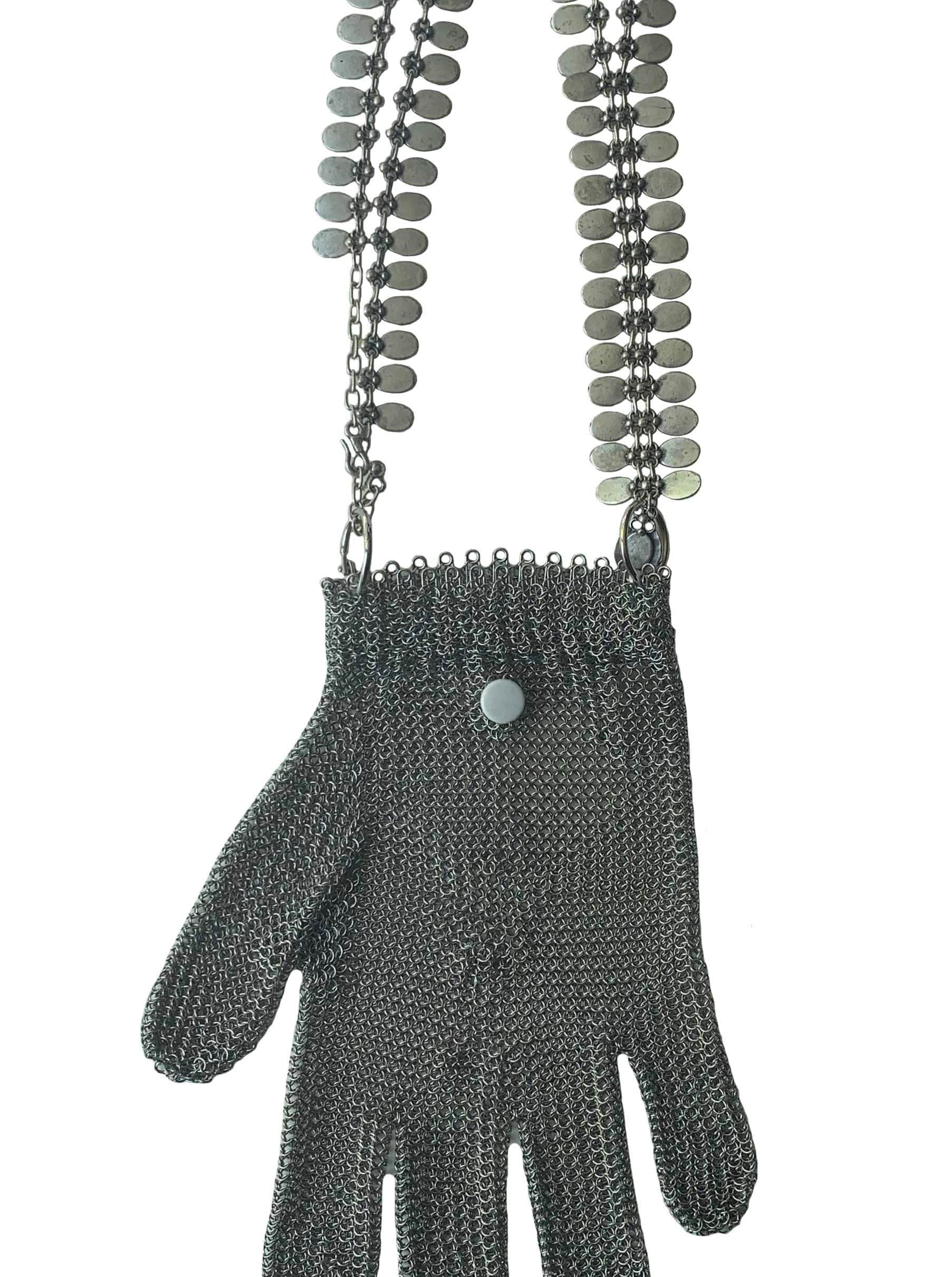 CHAINMAIL HAND BAG-phlegm-APOC STORE