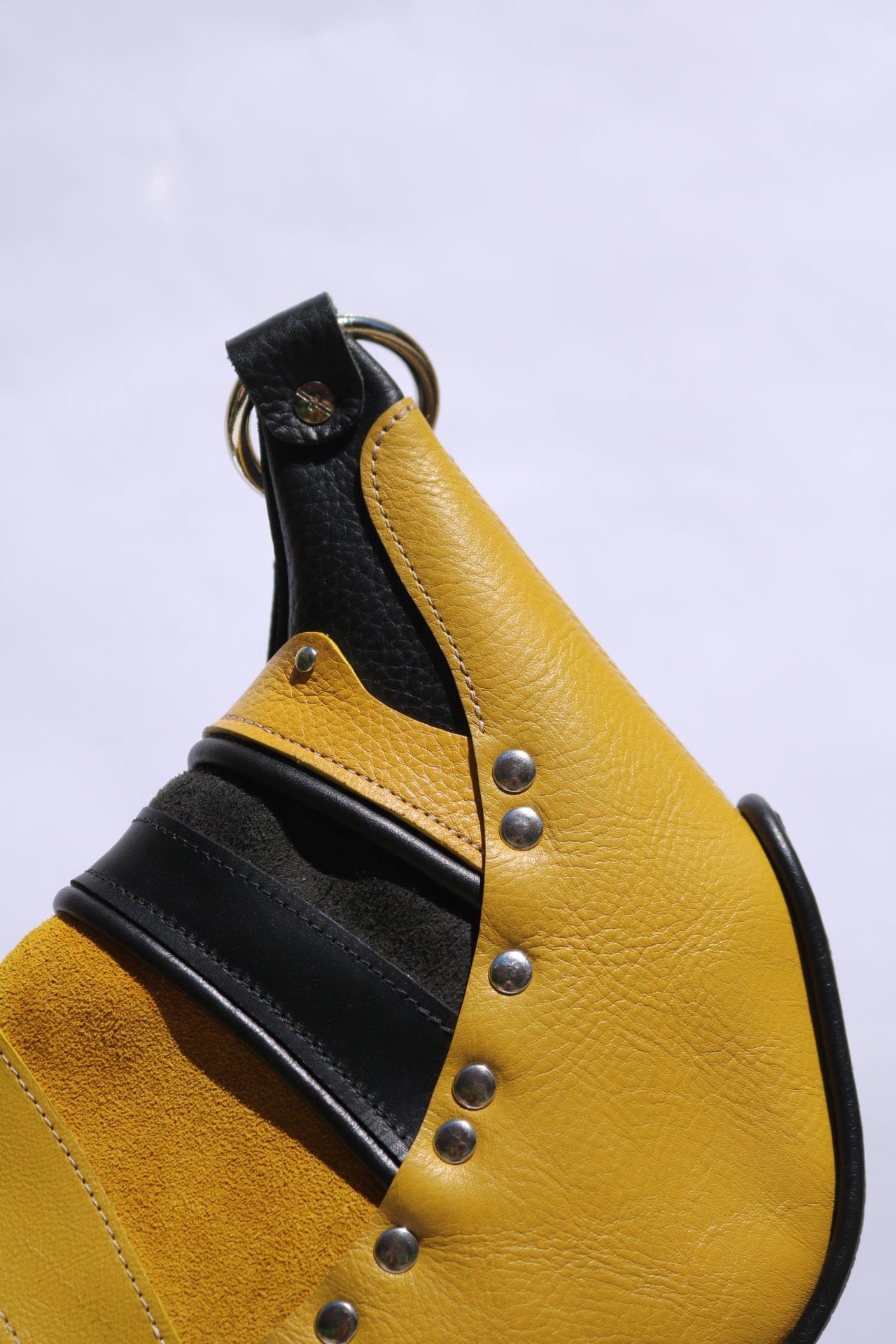Star bag Black and Mustard Yellow-Av Grannan-APOC STORE