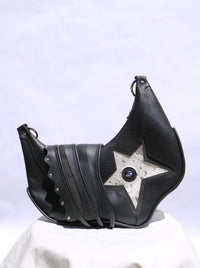 Star bag Black with Silver Star-Av Grannan-APOC STORE