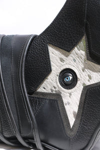 Star bag Black with Silver Star-Av Grannan-APOC STORE