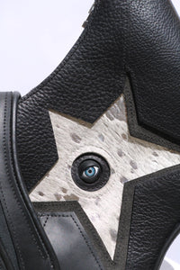 Star bag Black with Silver Star-Av Grannan-APOC STORE