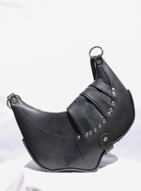 Star bag Black with Silver Star-Av Grannan-APOC STORE