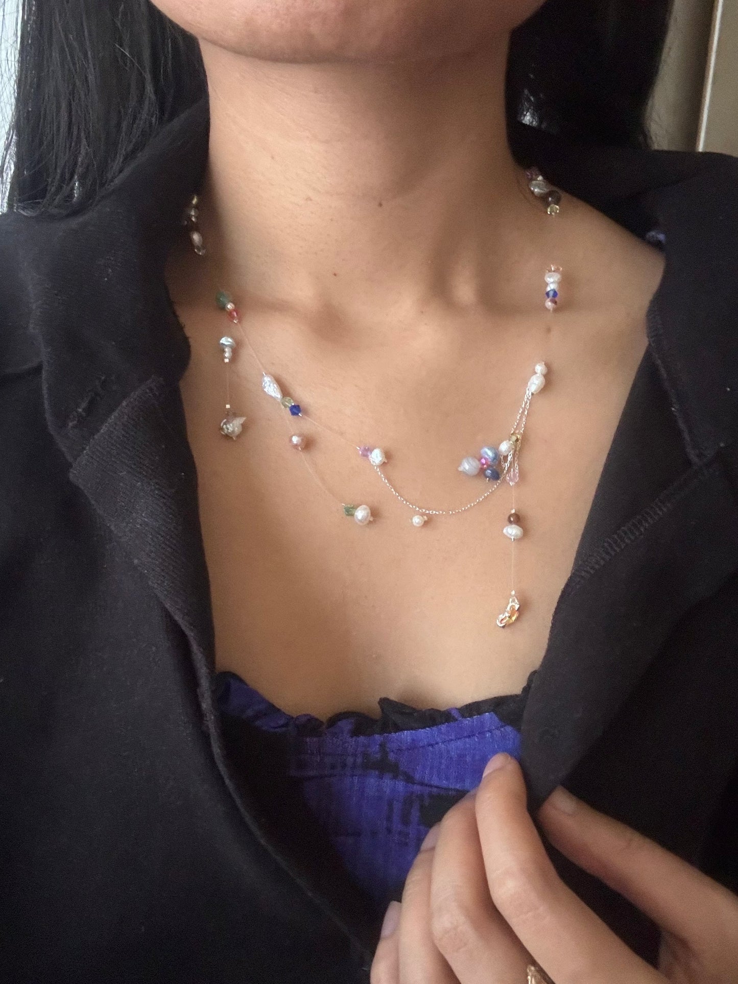 Fairy Lights necklace-Nadia Ridiandries-APOC STORE