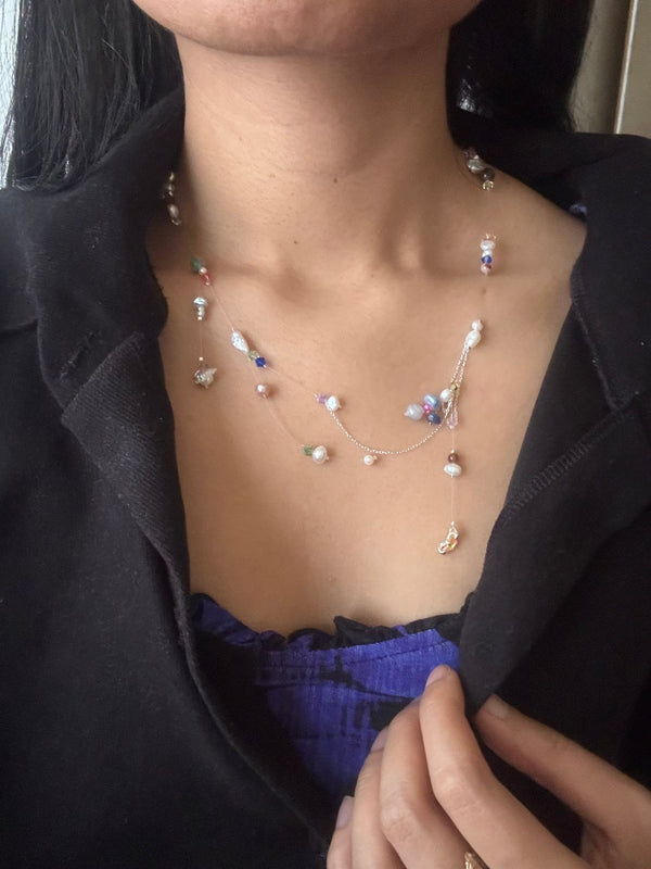 Fairy Lights necklace-Nadia Ridiandries-APOC STORE