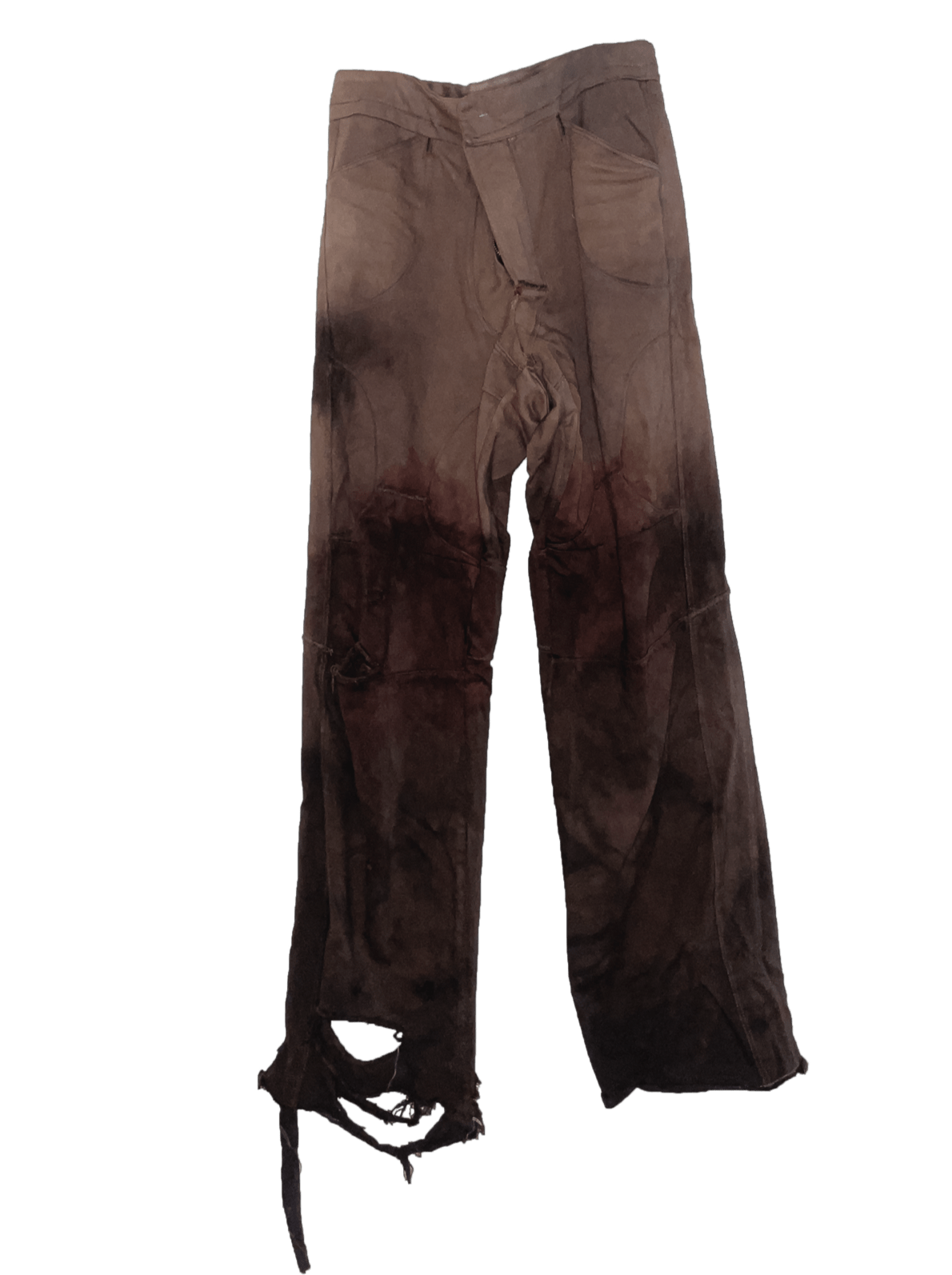 Panelled Dark Wash Pants-Jules Bramley-APOC STORE
