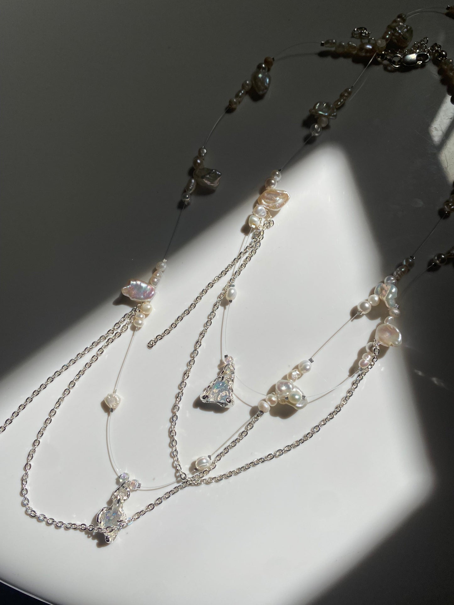 Celestial Necklace Silver-Nadia Ridiandries-APOC STORE