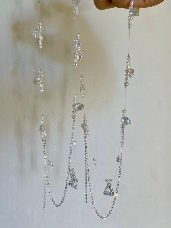 Celestial Necklace Silver-Nadia Ridiandries-APOC STORE