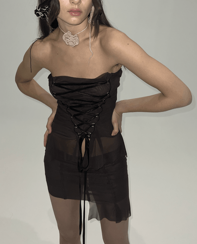 Mesh corset top-Nastyamasha-APOC STORE