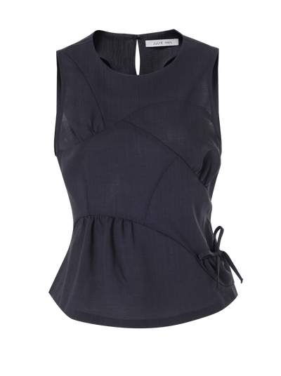 Land top - Navy-Julye Han-APOC STORE