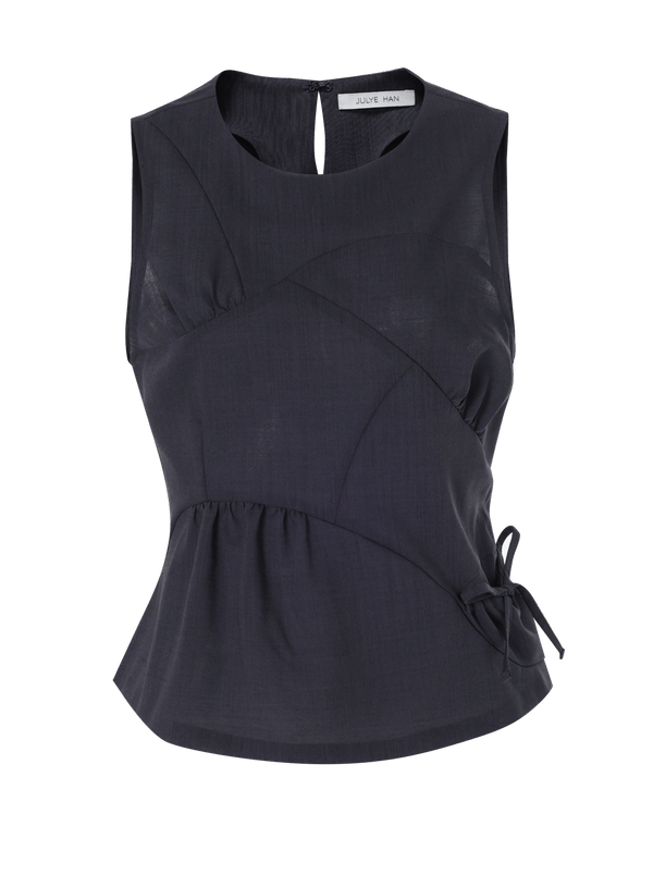 Land top - Navy-Julye Han-APOC STORE