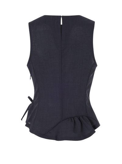 Land top - Navy-Julye Han-APOC STORE