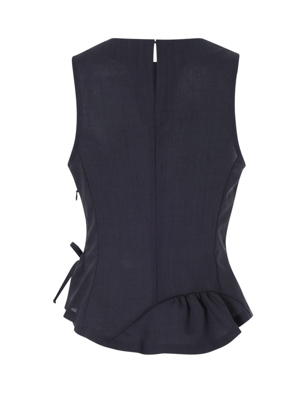 Land top - Navy-Julye Han-APOC STORE