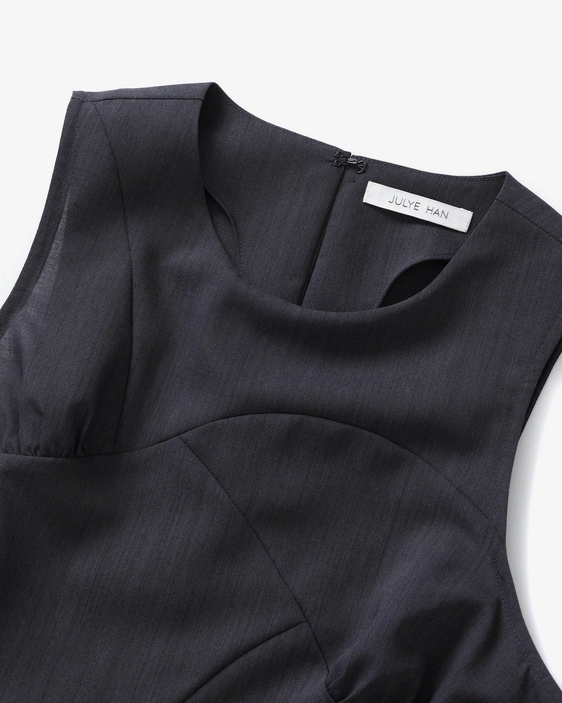 Land top - Navy-Julye Han-APOC STORE